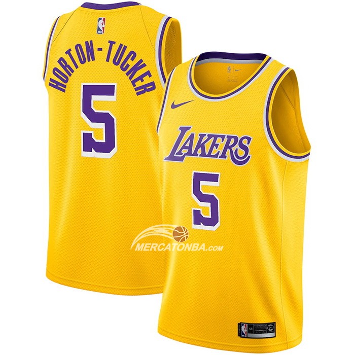 Maglia Los Angeles Lakers Talen Horton-tucker Icon 2020-21 Giallo